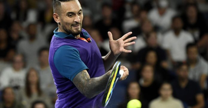 Kyrgios is ready to relax when he returns to court at Wimbledon

