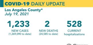 Monday COVID-19 Roundup: Public Health Reports Hospitalization Rates Increased in LA County; 28,956 Total Cases in SCV