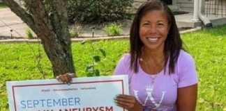 Lexington Survivor Makes a Difference During Brain Aneurysm Awareness Month

