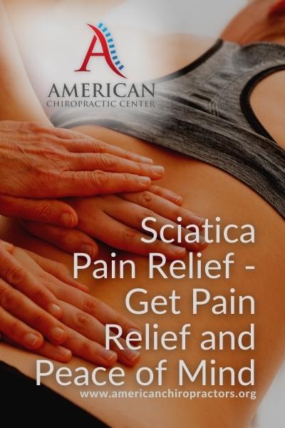 sciatica pain relief - get pain relief and peace of mind