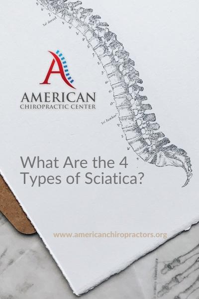 what are the 4 types of sciatica