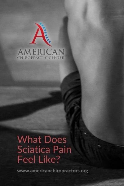 what does sciatica pain feel like