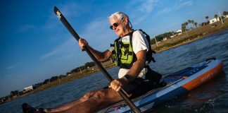 The 90-year-old Texas man is a paddler and cycles miles every day. Here's his suggestion. - Caller Times