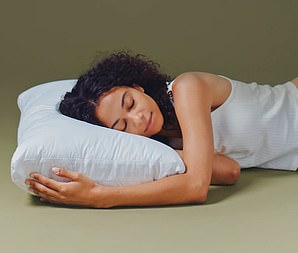 This is a movable Aeyla Dual Pillow that can alleviate neck pain, can be purchased for 25% less Daily Mail