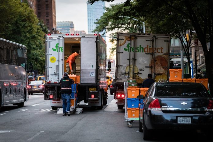 FreshDirect trucks ignore the rules of the road, causing traffic headaches -- New York Post