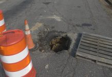"I'd like them to resolve the problem sinkhole is causes headaches throughout Petersburg - - WWBT