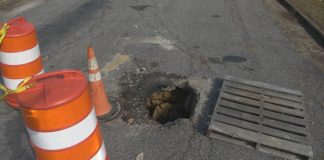 "I'd like them to resolve the problem sinkhole is causes headaches throughout Petersburg - - WWBT