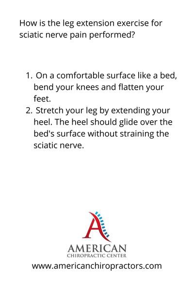 content machine american chiropractors photos b - How is the leg extension exercise for sciatic nerve pain performed?