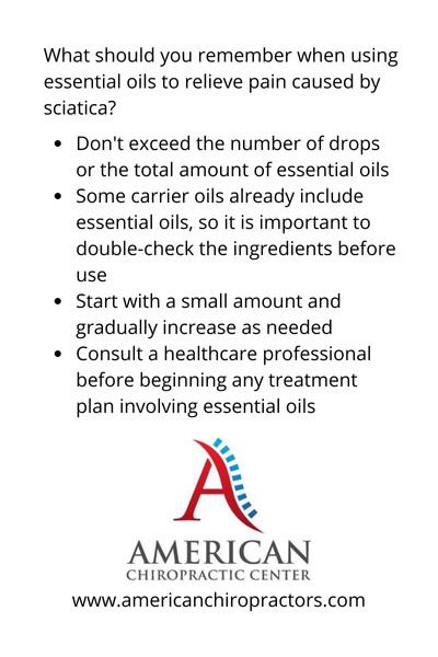 content machine american chiropractors photos b - What should you remember when using essential oils to relieve pain caused by sciatica?