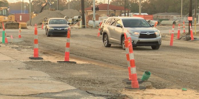 Construction of roads in Pascagoula creates a major headache for a business owner. WLOX
