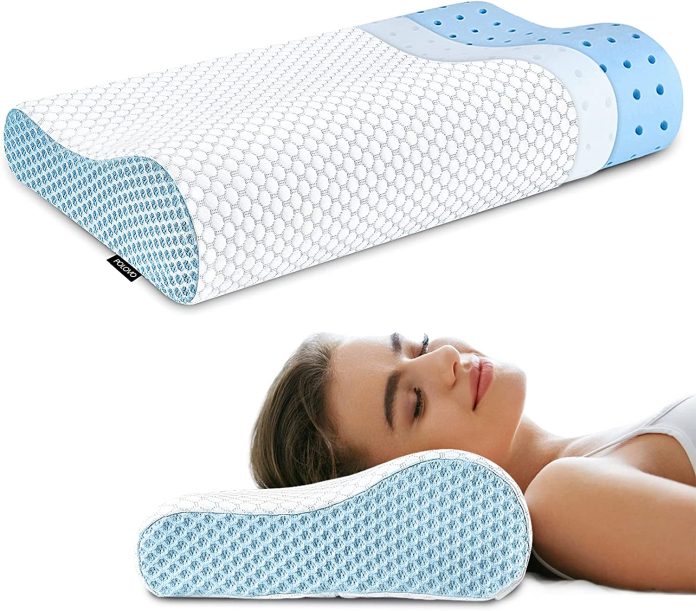 Memory Foam Pillows Neck Pillows for Sleeping A Review Polovo Neck Support Pillow to help with Neck Pain Relief Smart Carting