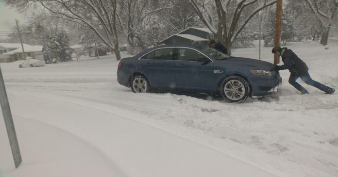 The snowy spring season causes headaches for drivers. | channel3000.com - Channel3000.com - WISC-TV3