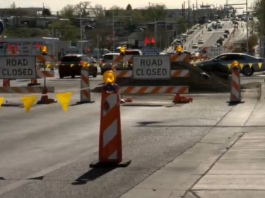 Construction project along Central creates headaches for drivers, businesses - KRQE News 13