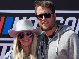 Kelly Stafford, wife to Rams star Matthew Stafford recalls wedding day problems 8256706221

 The wedding season is in full swing, and Kelly Stafford, wife of Los Angeles Rams player Matthew Stafford, gave fans a warning in the latest episode on her podcast.


 Kelly Stafford revealed that guests at her 2015 wedding were given Nike shoes to help them with their feet after a night of dancing. There was a problem when it came to Matthew Stafford's ex-Detroit Lions teammate, Hall of Famer Calvin Johnson.


 CLICK HERE TO SEE MORE SPORTS COVERAGE AT FOXNEWS.COM


 
  
   
     Super Bowl winner quarterback Matthew Stafford and his wife Kelly pose on a red carpet at the Auto Club Speedway in Fontana on February 27, 2022. (Kevork Djansezian/Getty images) 
   
  
 


 "We had a Nike Bar because Matthew was sponsored by Nike. We made sure to get everyone's shoe size when they sent their RSVPs, so we could have shoes for everyone." Kelly Stafford said in "The Morning After" that it's important to rest your feet after you've spent the night on them.


 She continued, "We didn't have his shoes." We didn't have Calvin Johnson's shoes."


 Kelly Stafford also spoke about another nightmare scenario, but thankfully, her husband knows how run a 2-minute offensive.


 JON GRUDEN HELPS DEREK CARR GET SETTLED OFFENSE SAINTS: REPORT


 
  
   
   
  
 
 
  
   
     Los Angeles Rams quarterback Matthew Stafford kisses his wife Kelly after winning Super Bowl LVI in Inglewood, California on February 13, 2022. (Frederic J. Brown/AFP/Getty Images) 
   
  
 


 She said, "I'll always remember my mom coming into my room the day of our wedding. She was like 'Hey hon', and I was asking, What's up?', and she replied, Nothing wrong, you don’t have Matthew's shoe in your bag by any chance, do you? And I replied, No,' then she said, â€OK, allrightâ€."


 "If you are familiar with Atlanta traffic, they were already downtown. We did not live near downtown so they had drive all the way to the back to retrieve Matthew's shoes, which he forgot, and to try to make it back in time for the wedding, which they did. But that was the biggest hiccup I think, and that was Matthew."


 They just celebrated their 8-year anniversary last month. They have four daughters together.


 Matthew Stafford led the Rams to the Super Bowl in 2021. This was the second consecutive season that he played every game on the schedule. In 2022 he became a victim of the injury bug. He played nine games, and had 2,087 yards passing and 10 touchdowns.


 
  
   
   
  
 
 
  
   
     Matthew Stafford, Los Angeles Rams, celebrates with his wife Kelly at Super Bowl LVI in Inglewood on February 13, 2022. (Andy Lyons/Getty Images). 
   
  
 


 CLICK HERE TO GET FOX NEWS APP


 In 2023, he is likely to return as the Rams' quarterback.


 
  
   Ryan Gaydos, a senior editor at Fox News Digital.