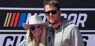 Kelly Stafford, wife to Rams star Matthew Stafford recalls wedding day problems 8256706221

 The wedding season is in full swing, and Kelly Stafford, wife of Los Angeles Rams player Matthew Stafford, gave fans a warning in the latest episode on her podcast.


 Kelly Stafford revealed that guests at her 2015 wedding were given Nike shoes to help them with their feet after a night of dancing. There was a problem when it came to Matthew Stafford's ex-Detroit Lions teammate, Hall of Famer Calvin Johnson.


 CLICK HERE TO SEE MORE SPORTS COVERAGE AT FOXNEWS.COM


 
  
   
     Super Bowl winner quarterback Matthew Stafford and his wife Kelly pose on a red carpet at the Auto Club Speedway in Fontana on February 27, 2022. (Kevork Djansezian/Getty images) 
   
  
 


 "We had a Nike Bar because Matthew was sponsored by Nike. We made sure to get everyone's shoe size when they sent their RSVPs, so we could have shoes for everyone." Kelly Stafford said in "The Morning After" that it's important to rest your feet after you've spent the night on them.


 She continued, "We didn't have his shoes." We didn't have Calvin Johnson's shoes."


 Kelly Stafford also spoke about another nightmare scenario, but thankfully, her husband knows how run a 2-minute offensive.


 JON GRUDEN HELPS DEREK CARR GET SETTLED OFFENSE SAINTS: REPORT


 
  
   
   
  
 
 
  
   
     Los Angeles Rams quarterback Matthew Stafford kisses his wife Kelly after winning Super Bowl LVI in Inglewood, California on February 13, 2022. (Frederic J. Brown/AFP/Getty Images) 
   
  
 


 She said, "I'll always remember my mom coming into my room the day of our wedding. She was like 'Hey hon', and I was asking, What's up?', and she replied, Nothing wrong, you don’t have Matthew's shoe in your bag by any chance, do you? And I replied, No,' then she said, â€OK, allrightâ€."


 "If you are familiar with Atlanta traffic, they were already downtown. We did not live near downtown so they had drive all the way to the back to retrieve Matthew's shoes, which he forgot, and to try to make it back in time for the wedding, which they did. But that was the biggest hiccup I think, and that was Matthew."


 They just celebrated their 8-year anniversary last month. They have four daughters together.


 Matthew Stafford led the Rams to the Super Bowl in 2021. This was the second consecutive season that he played every game on the schedule. In 2022 he became a victim of the injury bug. He played nine games, and had 2,087 yards passing and 10 touchdowns.


 
  
   
   
  
 
 
  
   
     Matthew Stafford, Los Angeles Rams, celebrates with his wife Kelly at Super Bowl LVI in Inglewood on February 13, 2022. (Andy Lyons/Getty Images). 
   
  
 


 CLICK HERE TO GET FOX NEWS APP


 In 2023, he is likely to return as the Rams' quarterback.


 
  
   Ryan Gaydos, a senior editor at Fox News Digital.