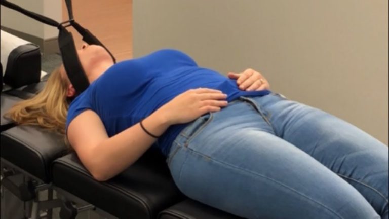 Crack! Crunch! Chiropractic videos help chiropractors find the correct spot.